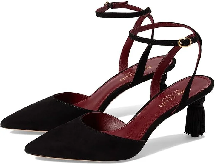 Kate Spade New York Voila Women's Shoes Black : 6.5 M, Leather
