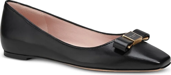 kate spade new york Women's Bowdie Slip On Pointed Toe Ballet Flats