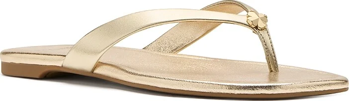 kate spade new york Women's Spade Flower Flip Flop Sandals