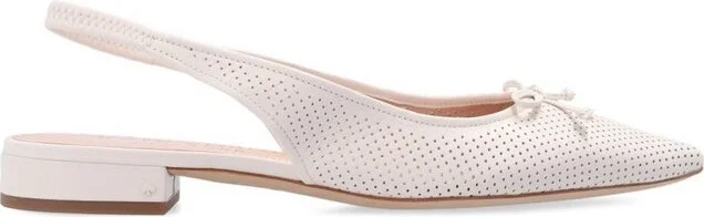 Kate Spade Perforated Bow Slingback Flats