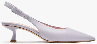 Kate Spade Riley Slingback Smooth Leather Kitten Heel