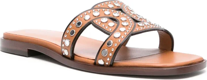 Kate studded leather sandals - Image 2