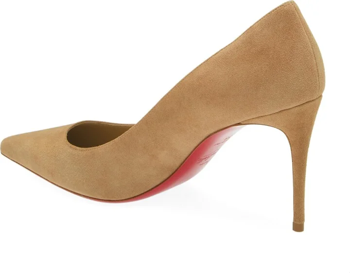 Kate Suede Pointed Toe Pump - Image 8