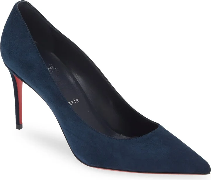 Kate Suede Pointed Toe Pump