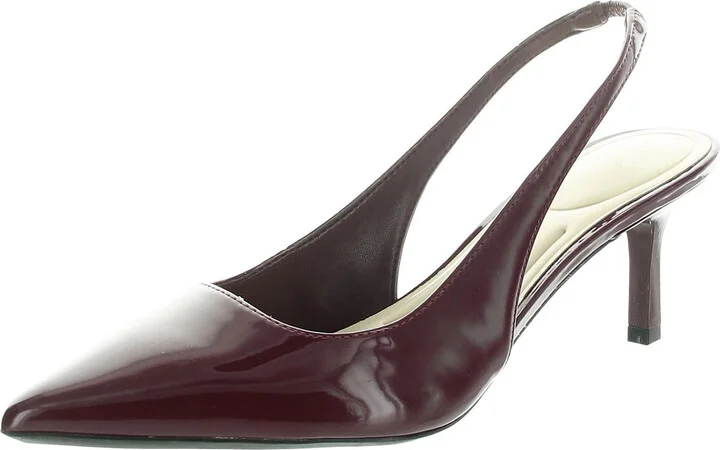 Kately 9X93 Womens Patent Pumps Slingback Heels