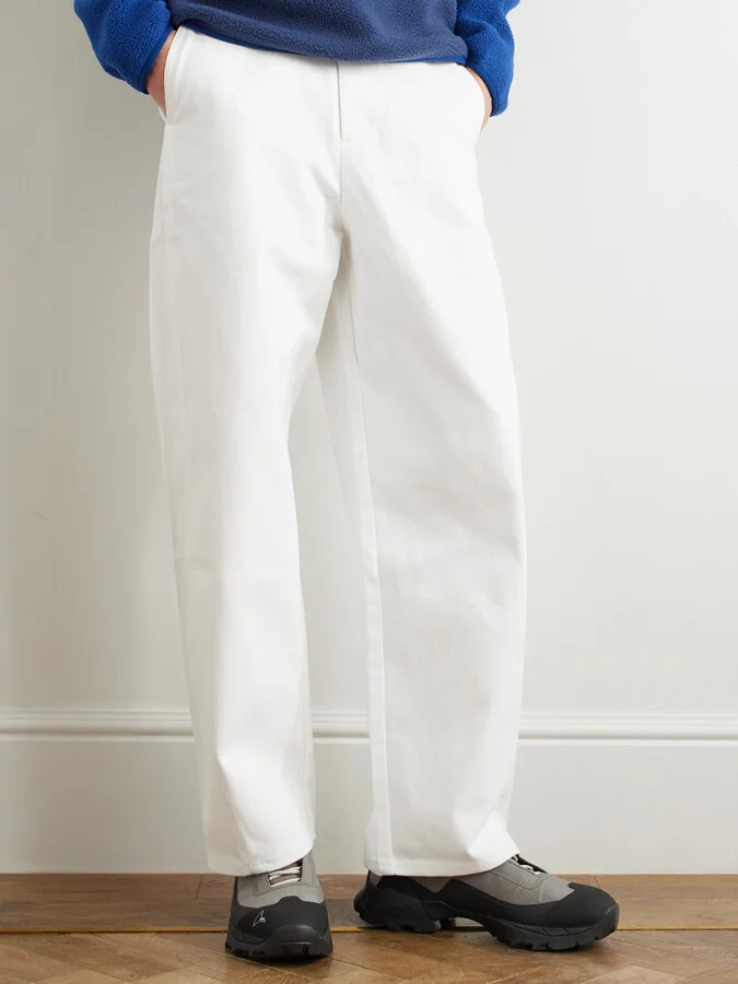 Katharina Light Rubber and Leather-Trimmed Ripstop Sneakers - Image 2