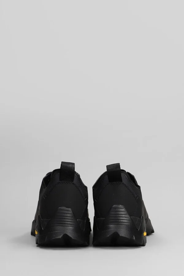 Katharina Light Sneakers In Black Fabric - Image 4