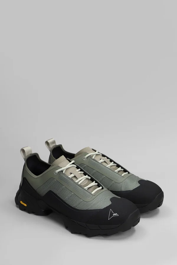 Katharina Light Sneakers In Grey Fabric - Image 2