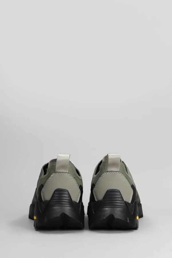 Katharina Light Sneakers In Grey Fabric - Image 4