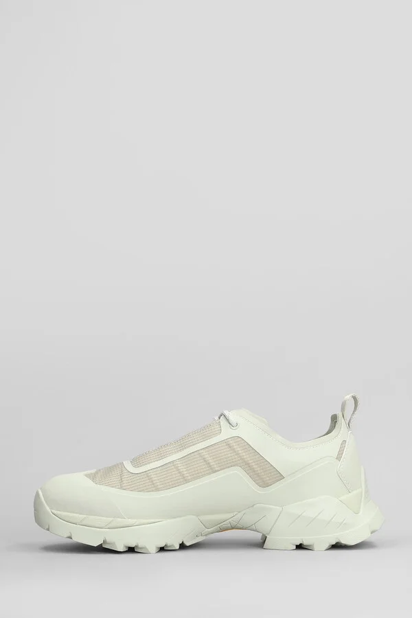 Katharina Light Sneakers In White Fabric - Image 3