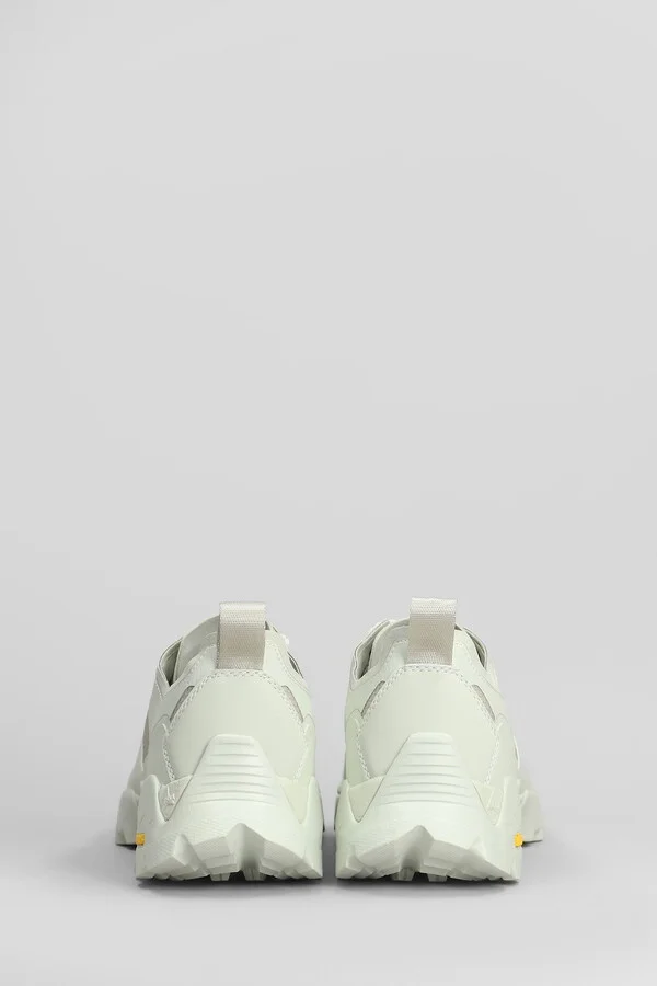 Katharina Light Sneakers In White Fabric - Image 4