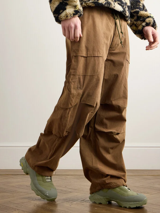 Katharina Rubber and Leather-Trimmed CORDURA® Hiking Sneakers - Image 2