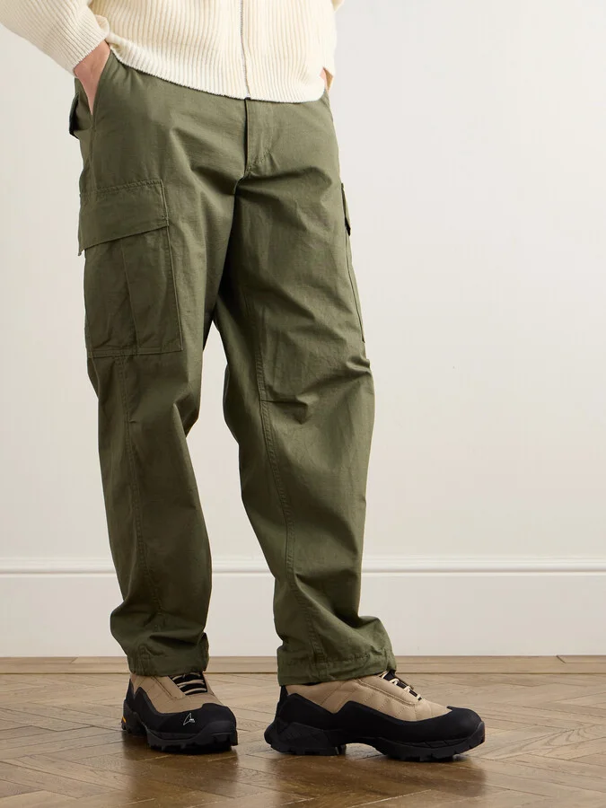 Katharina Rubber and Leather-Trimmed CORDURA® Hiking Sneakers - Image 2