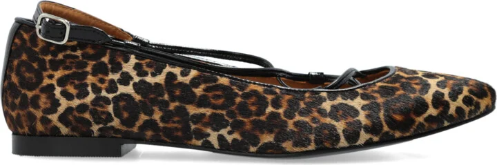 ‘Katie’ Ballerinas, , - Brown