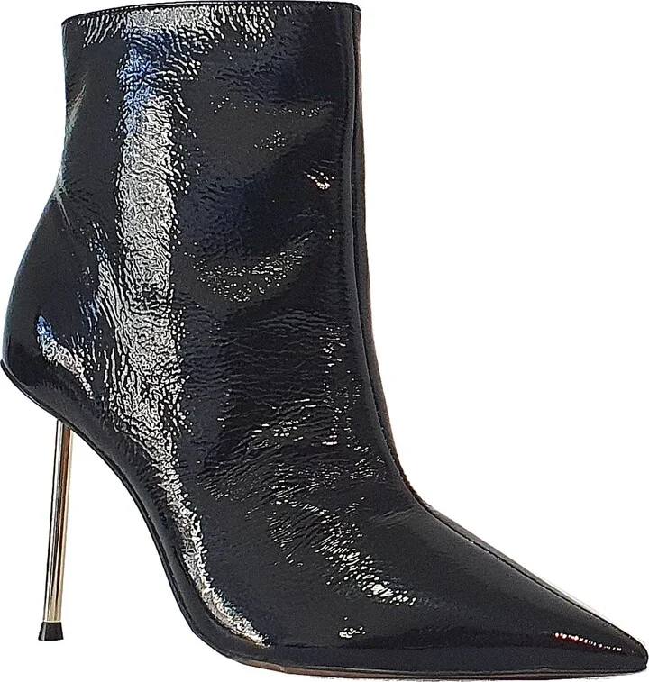 Katina Pointy Toe Patent Bootie