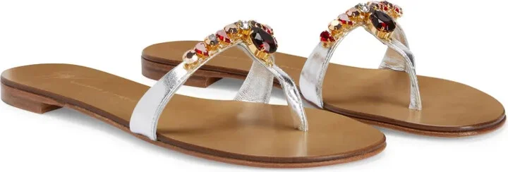 Katisha gemstone-detail sandals - Image 2