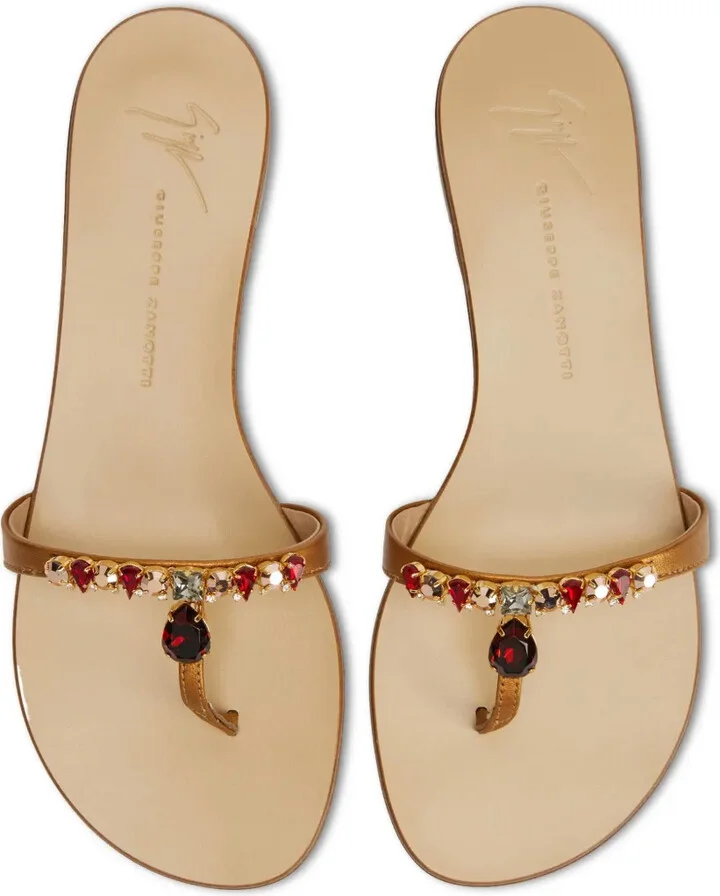 Katisha leather sandals - Image 4