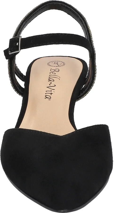 Katriana Crystal Strap Kitten Heel Pump - Image 10