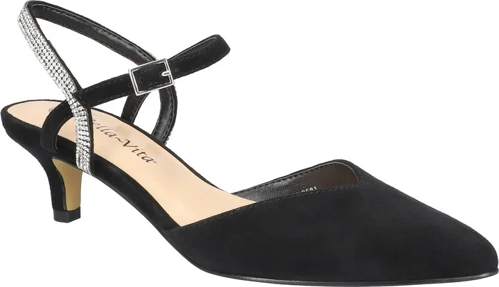 Black Suede Leather