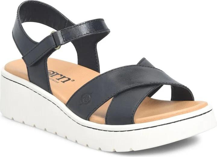 Katrina Ankle Strap Platform Wedge Sandal