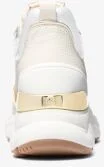Katrina Signature Logo and Metallic Lizard Embossed Trainer - Image 9