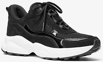 Katrina Suede and Mesh Trainer
