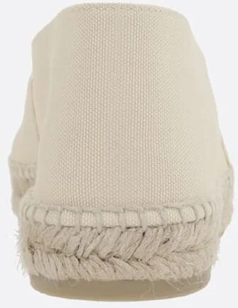 Katty Espadrilles In Canvas And Smooth Leather - Image 3