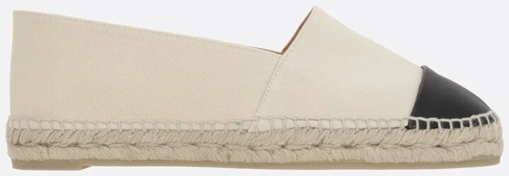 Katty Espadrilles In Canvas And Smooth Leather