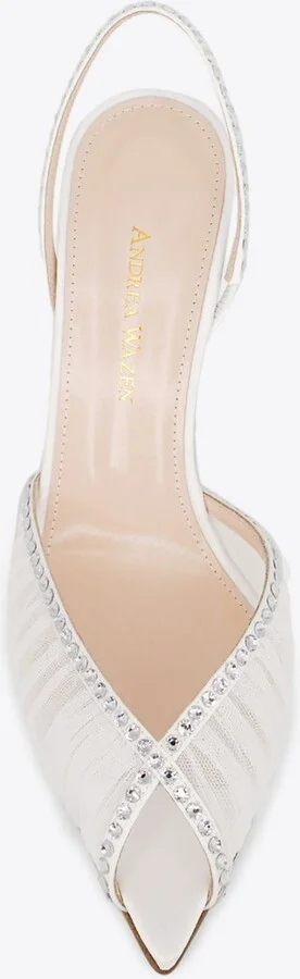 Katy 105 Slingback Tulle Sandals - Image 3