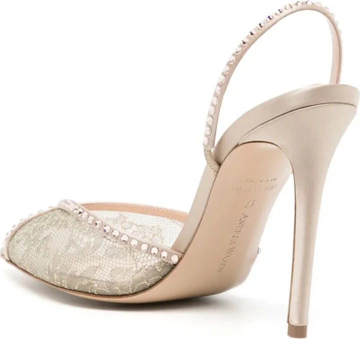 Katy 105mm slingback pumps - Image 3