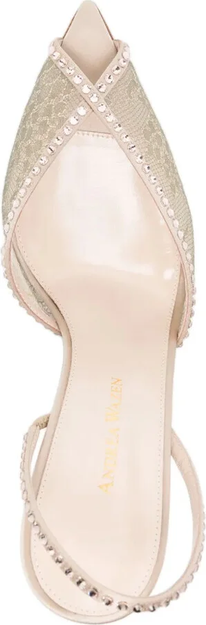 Katy 105mm slingback pumps - Image 4