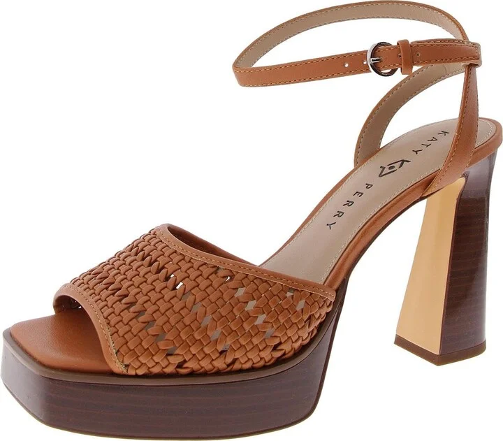 Katy Perry Shoes Women's The Steady Ankle Strap Heeled Sandal
