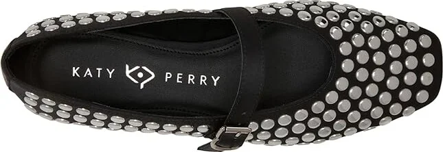 Katy Perry The Evie Mary Jane Women's Flat Shoes Black : 10 M, Polyester/Synthetic - Image 2