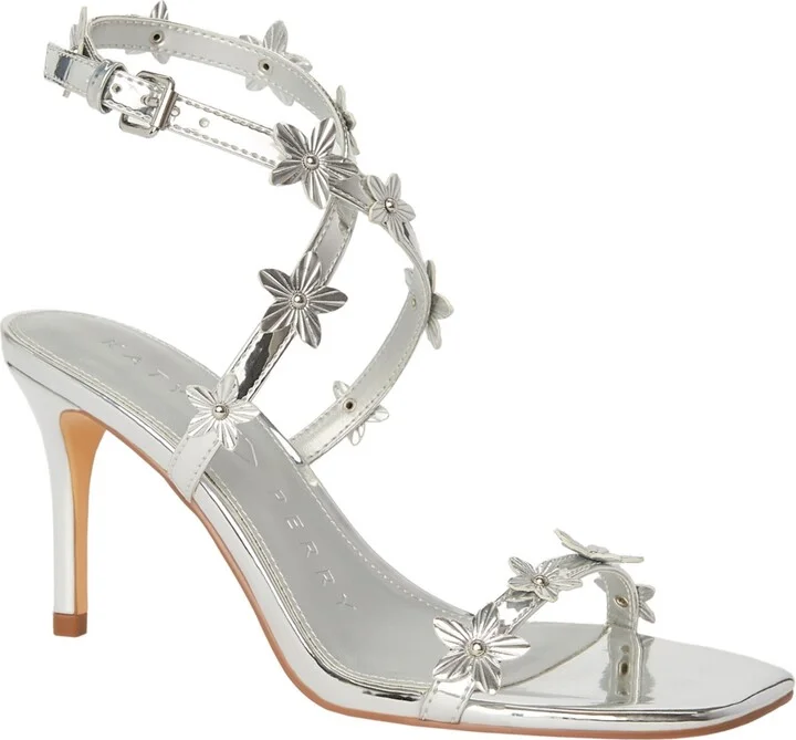 Katy Perry Women's Analia Flower Square Toe Dress Sandals