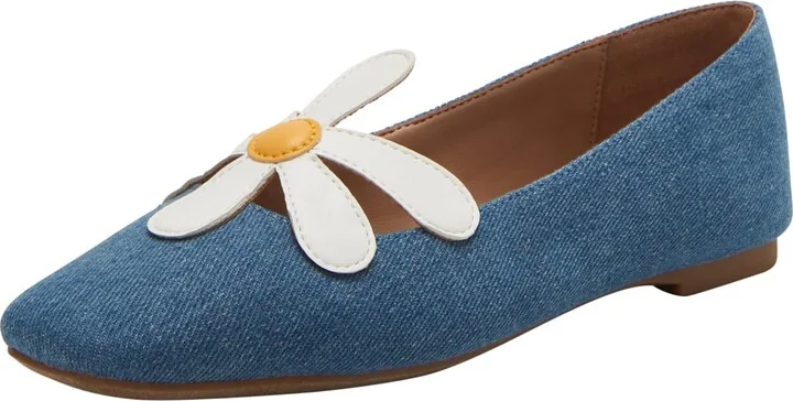 Katy Perry Women's Evie Daisy Flat Ballet