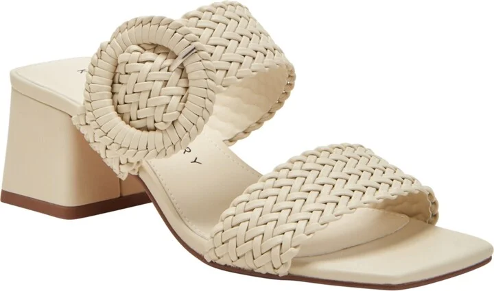 Katy Perry Women's Gemm Woven Block Heel Sandals