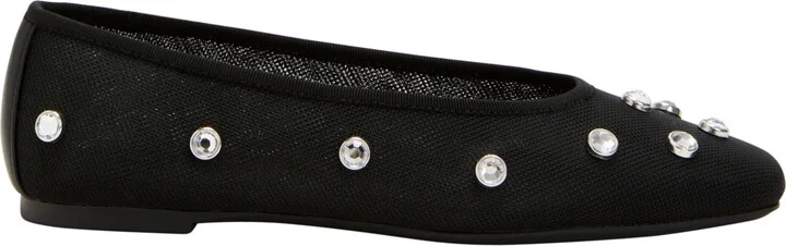 Katy Perry Women's High Rise Crystal Ballet Flats - Image 6