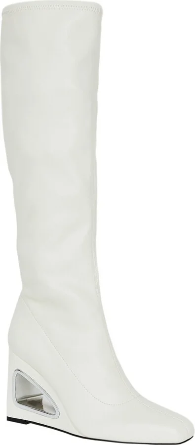 Katy Perry Women's Hollow Wedge Knee High Boots