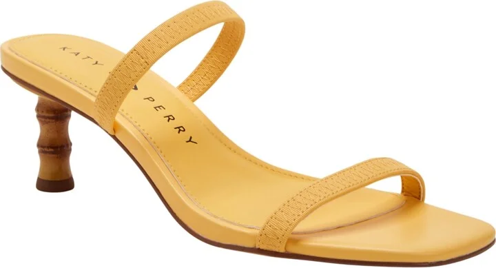 Katy Perry Women's Leilei Stretch Kitten Heel Sandals