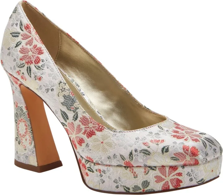Katy Perry Women's Square Architectural Heel Pumps