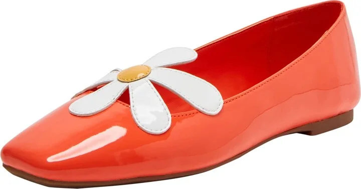 Katy Perry Women's The Evie Daisy Flat Ballet