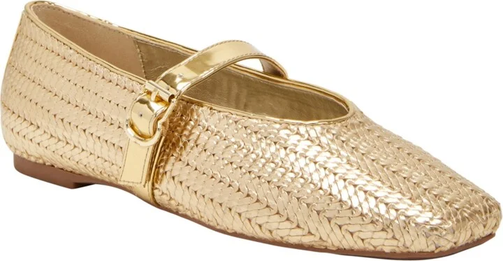 Katy Perry Women's The Evie Mary Jane Woven Flats