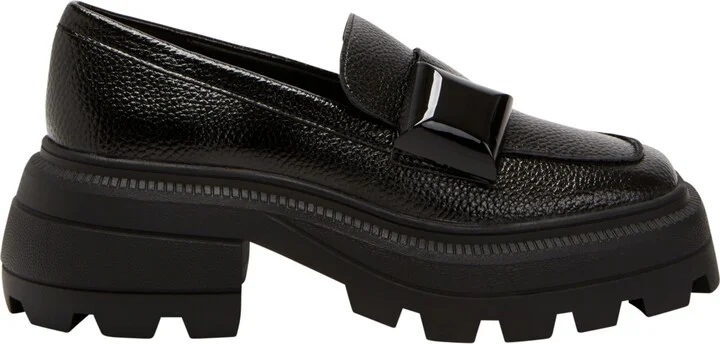 Katy Perry Women's the Geli Combat Loafers - Black - Polyurethane, Polyester and Wood - Image 2