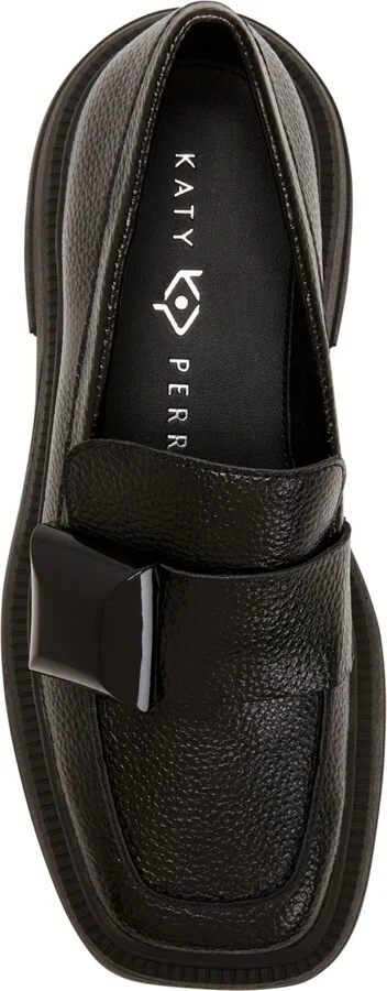 Katy Perry Women's the Geli Combat Loafers - Black - Polyurethane, Polyester and Wood - Image 4
