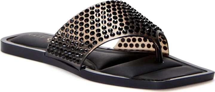 Katy Perry Women's The Geli Slide Thong Jelly Sandals