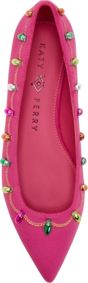 Katy Perry Women's The Hollie Christmas Pointed Toe Ballet Flat - Image 8