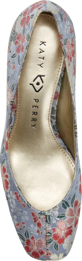 Katy Perry Women's The Laterr Pumps - Blue Multi- Polyurethane, Polyester - Image 3