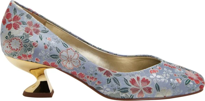 Katy Perry Women's The Laterr Pumps - Blue Multi- Polyurethane, Polyester - Image 5