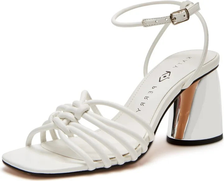 Katy Perry Women's The Timmer Knotted Sandal Heeled