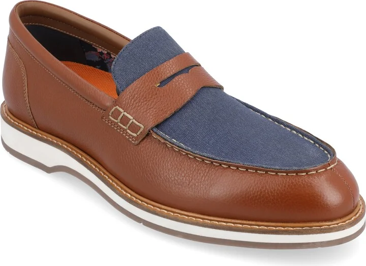Kaufman Moc Toe Penny Loafer